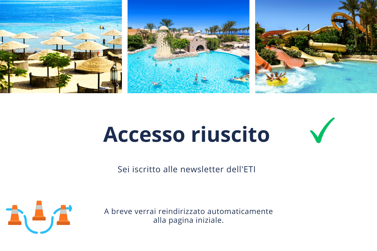ETI Iscrizione alla newsletter avvenuta con successo
